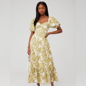 Floral Print Maxi Dress